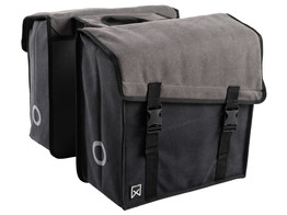 Double Canvas Bag 101 30L - Grey / Black