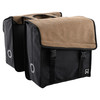 Double Canvas Bag 101 30L - Brown / Black