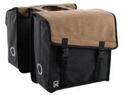 Double Canvas Bag 101 38L - Brown / Black