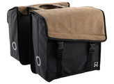 Double Canvas Bag 101 30L - Brown / Black